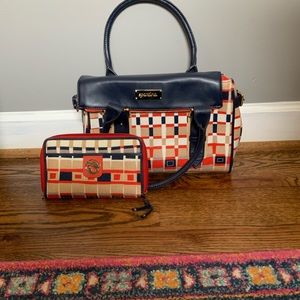 Matching Spartina 449 handbag and wallet